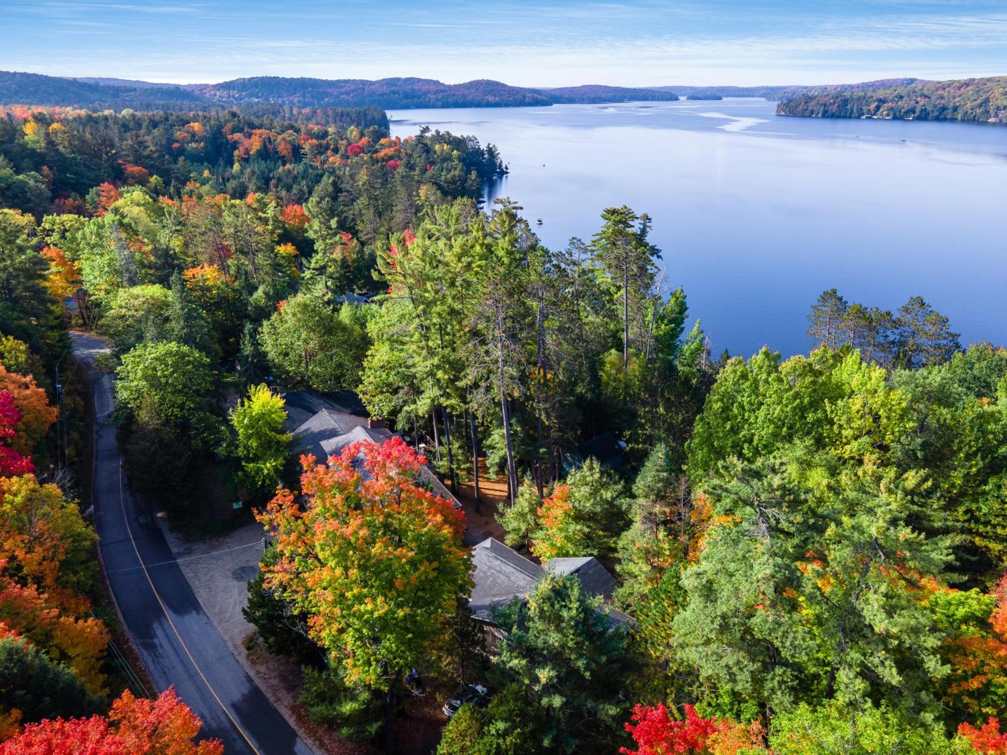 הוילה Dwight Muskoka Waterfront Retreat מראה חיצוני תמונה