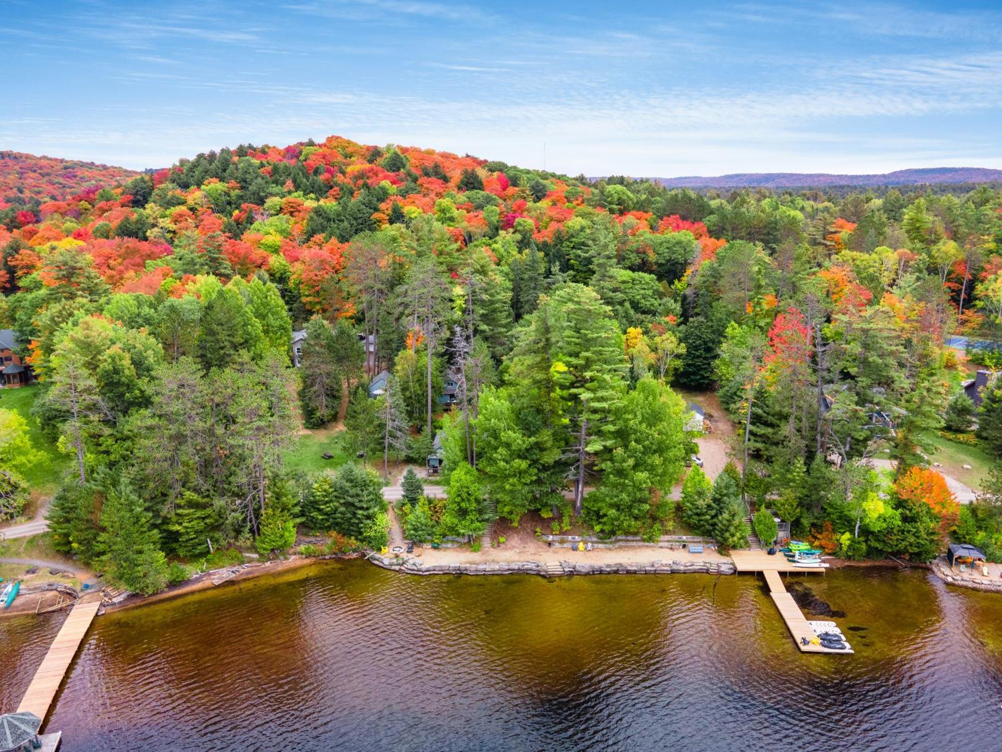 הוילה Dwight Muskoka Waterfront Retreat מראה חיצוני תמונה